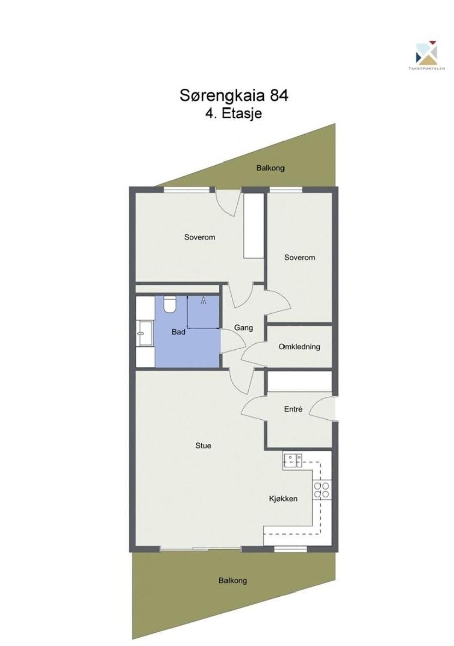 Seaside Apt - 2 Sunny Balconies - Modern - 6 Pax Oslo Eksteriør billede