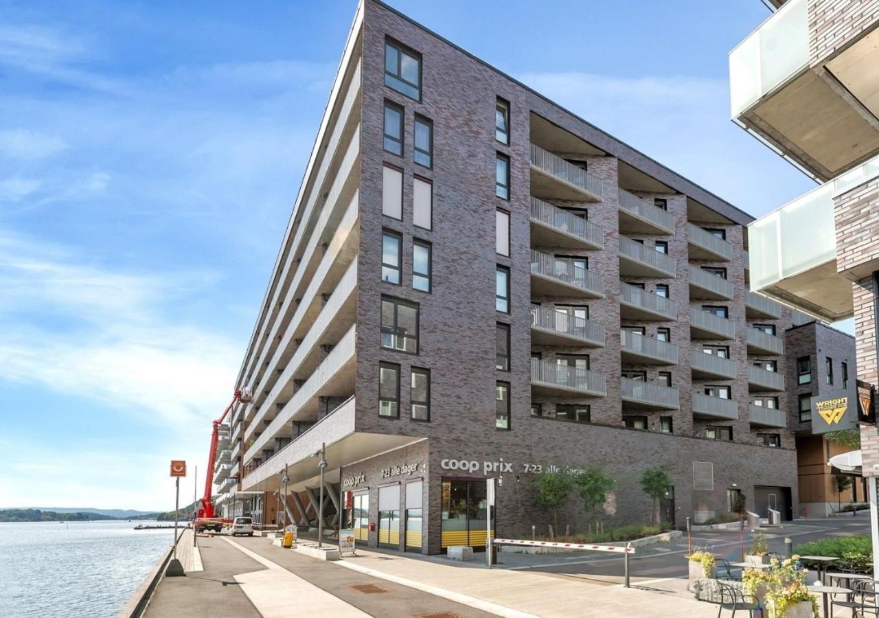 Seaside Apt - 2 Sunny Balconies - Modern - 6 Pax Oslo Eksteriør billede