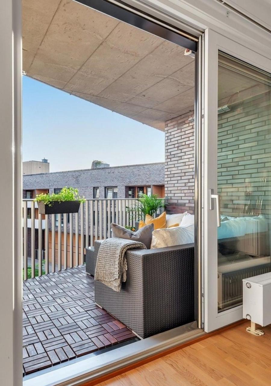 Seaside Apt - 2 Sunny Balconies - Modern - 6 Pax Oslo Eksteriør billede